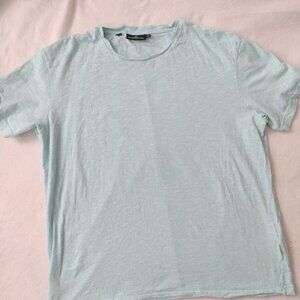 Rodd Gunn Mens Short Sleeve T Shirt 3XL Light Teal Blue Cotton Top